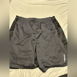 Head Men's Gray Athletic Shorts